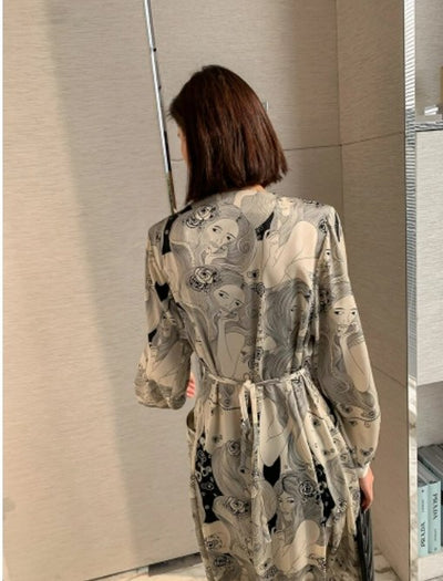 Abito Da Sposa Vintage Grigio