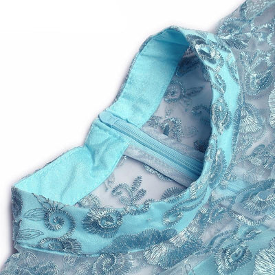 Abito Da Ospite Di Nozze Blu Vintage