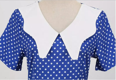 Abito Da Sposa Vintage Blu Navy