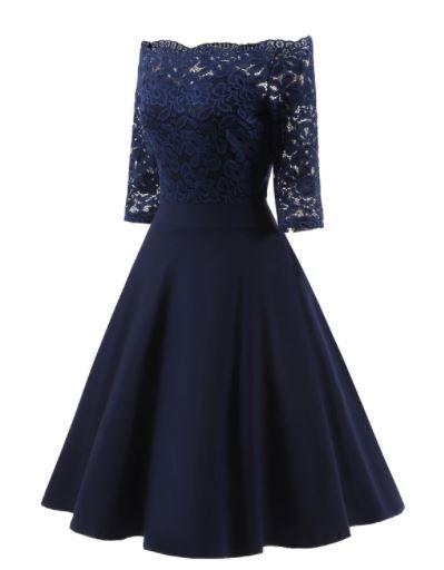 Abito Da Sposa Anni '60 Navy