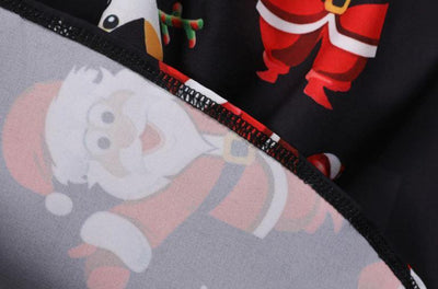 Abito Vintage Natalizio Taglie Forti Nero