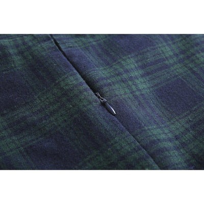 Abito Vintage Con Colletto Da Lavoro Pin Up