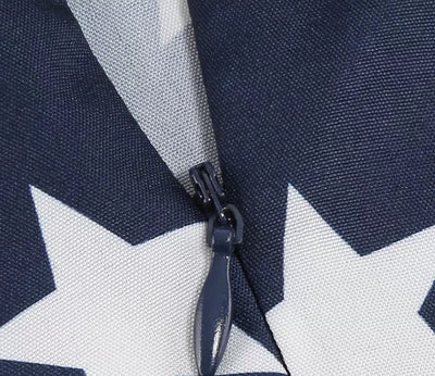 Abito Vintage Pin Up Stampato Negli Stati Uniti