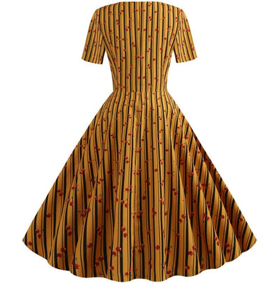 Abito Vintage Pin Up Stripes