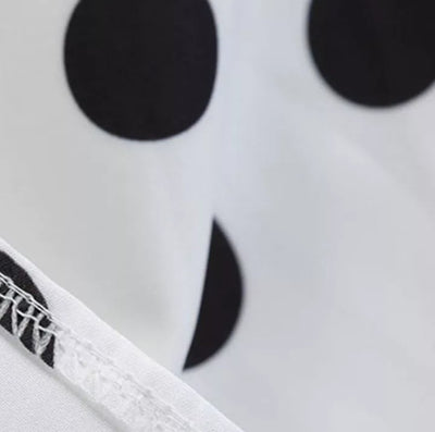 Abito Vintage Pin Up A Pois Neri