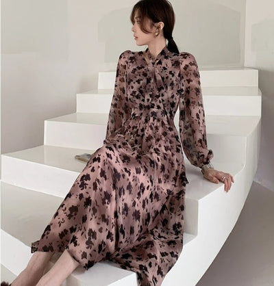 Abito Vintage Rosa Anni '40