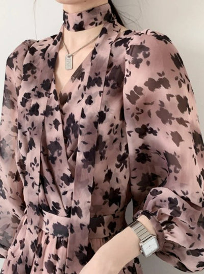 Abito Vintage Rosa Anni '40