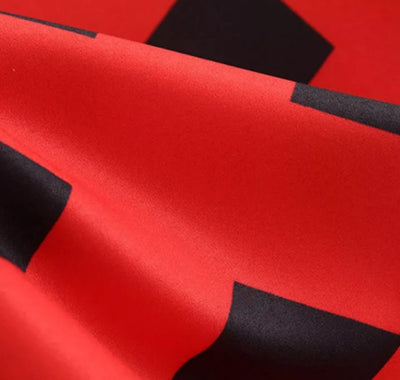 Abito Vintage Rosso Moderno