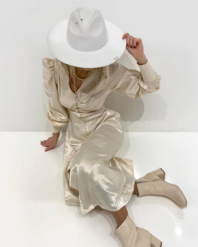 Abito Vintage In Raso