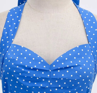 Blu Vintage Sexy Pin Up Dress