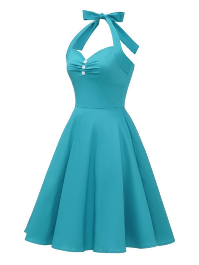 Abito Vintage Sexy Pin Up Sky