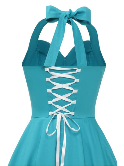 Abito Vintage Sexy Pin Up Sky