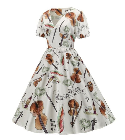 Abito Svasato Vintage