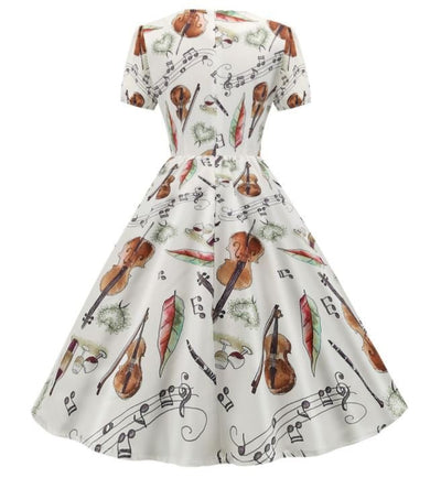 Abito Svasato Vintage