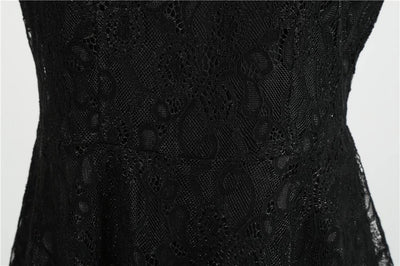 Abito Vintage A Trapezio Nero