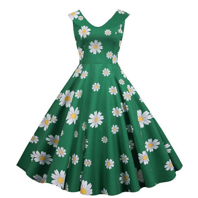 Abito Vintage Verde Anni '50