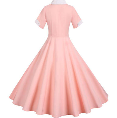 Abito Rosa Vintage Anni '50