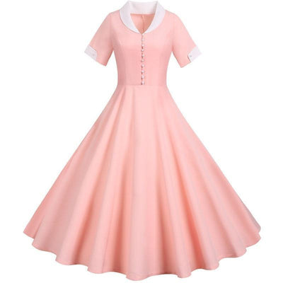 Abito Rosa Vintage Anni '50