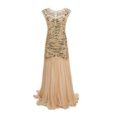 Abito Flapper Vintage Anni '20 Beige