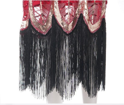 Abito Gatsby Vintage Anni '20 Rosso