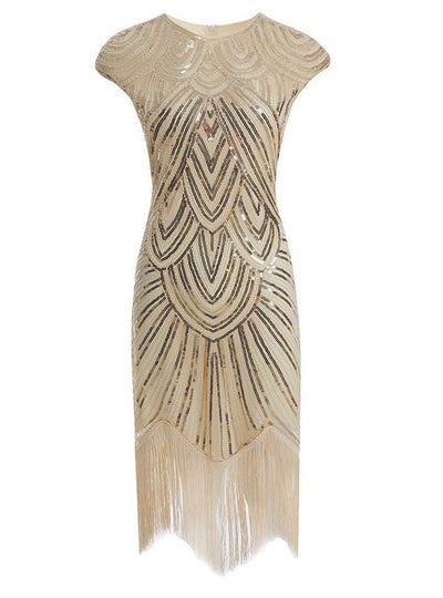 Abito Anni '20 Beige