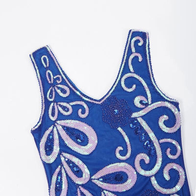 Abito Stile Anni '20 Blu