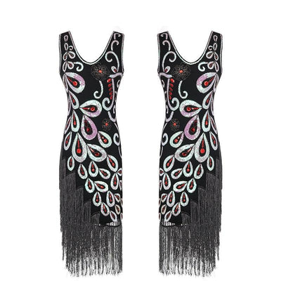 Abito Stile Anni '20 Nero