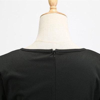 Abito Vintage A Maniche Lunghe