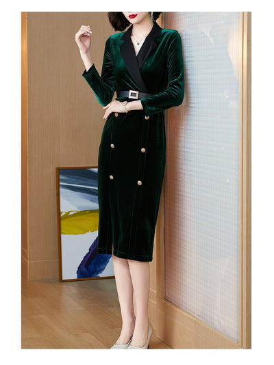 Vestito Anni '40 Verde