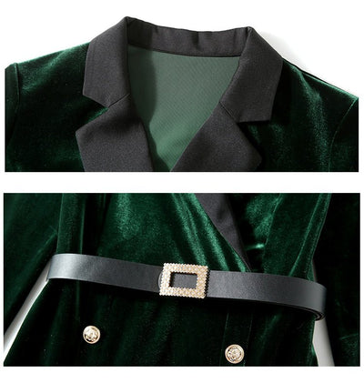 Vestito Anni '40 Verde