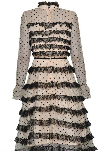 Abito Vintage Anni '40 Rosa