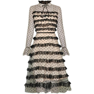 Abito Vintage Anni '40 Rosa