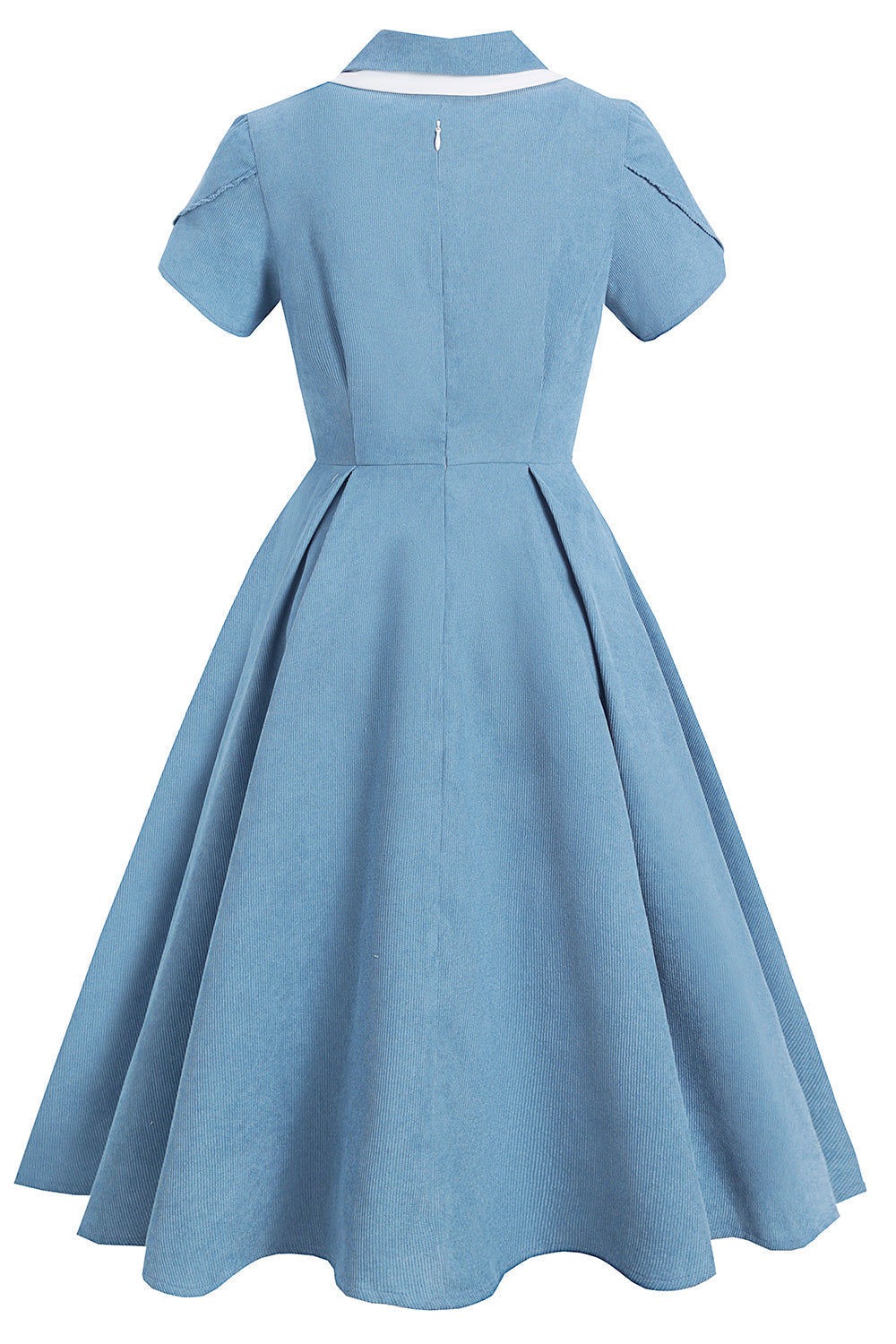 Abito Blu Stile Vintage Anni '50