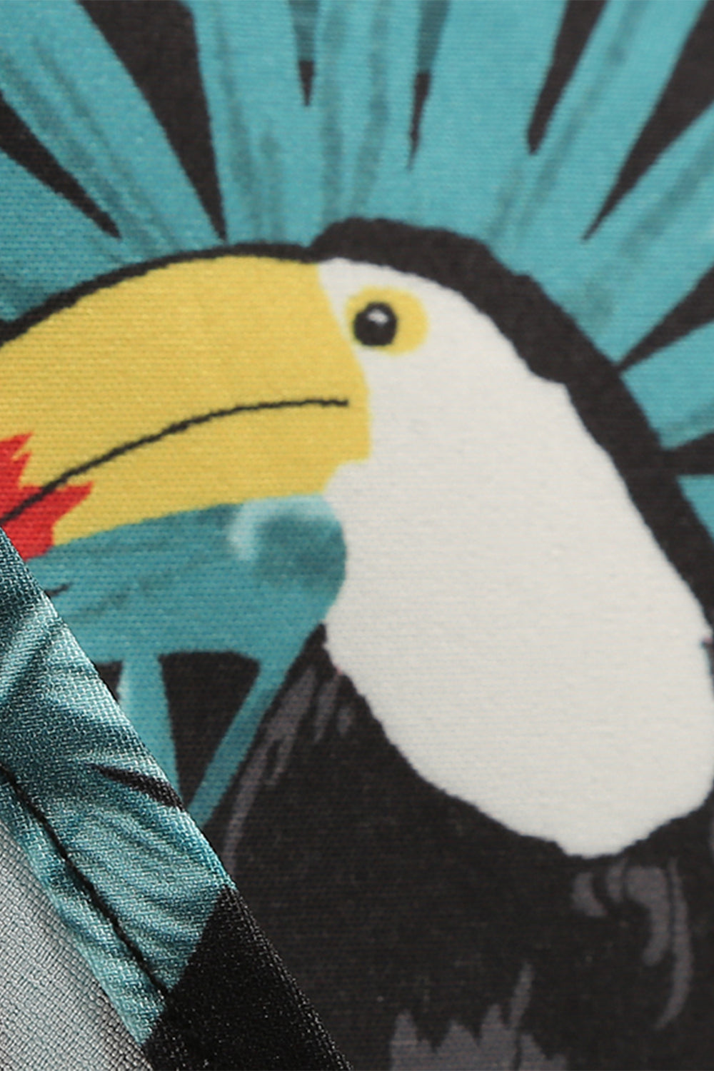 Abito Vintage Con Stampa Grunge