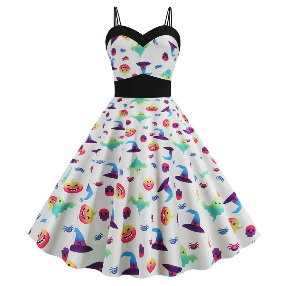 Vestito Rockabilly Speciale Di Halloween