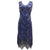 Abito Vintage Anni '20 Navy Chic