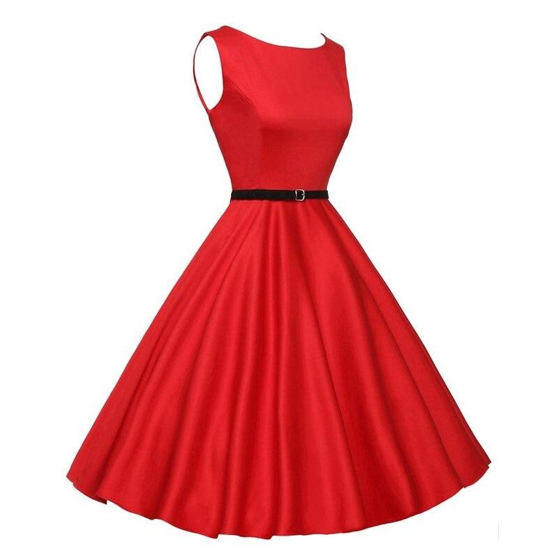 Abito Rosso Rockabilly