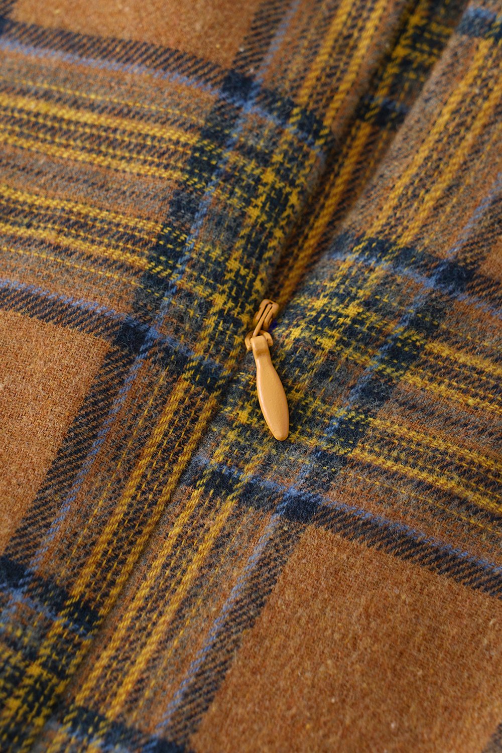 Abito Vintage Scozzese Marrone