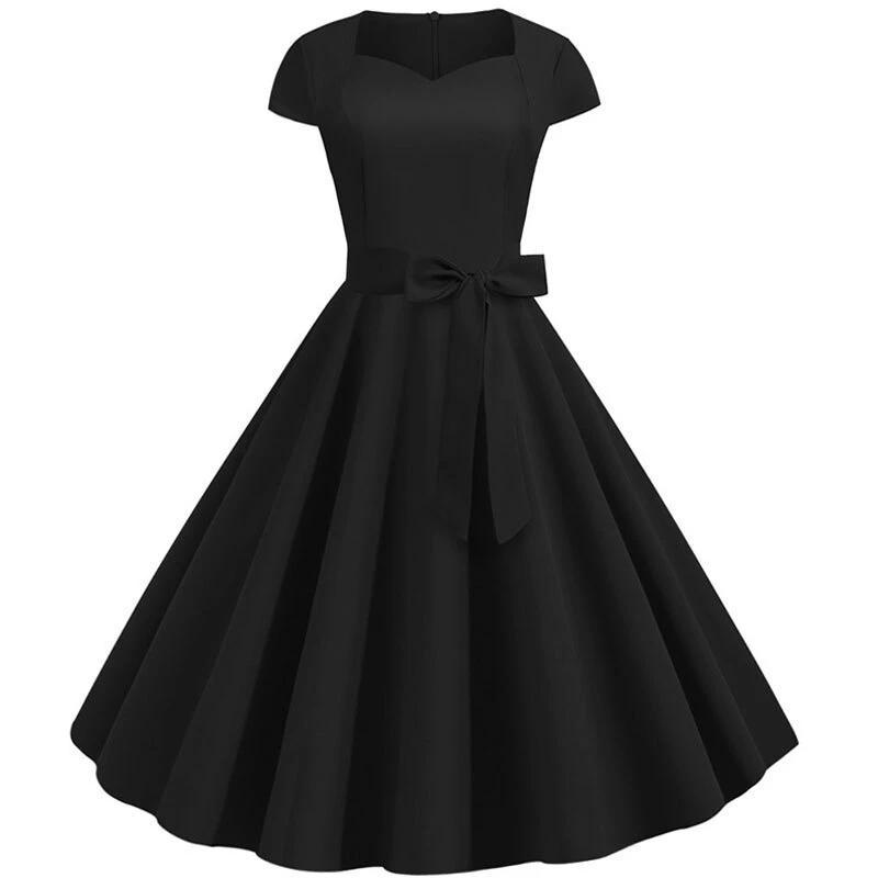 Abito Nero Vintage Anni '50