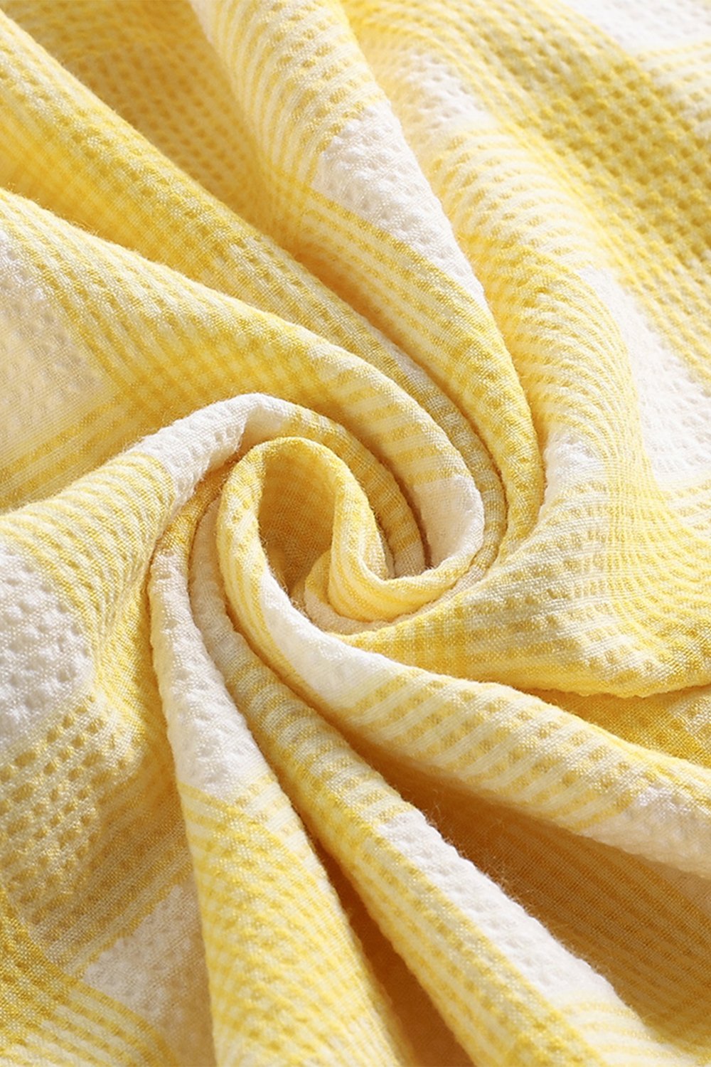 Abito Scozzese Giallo Anni '50