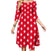 Abito Rosso Con Stelle Donna Anno 70 Moda Vintage