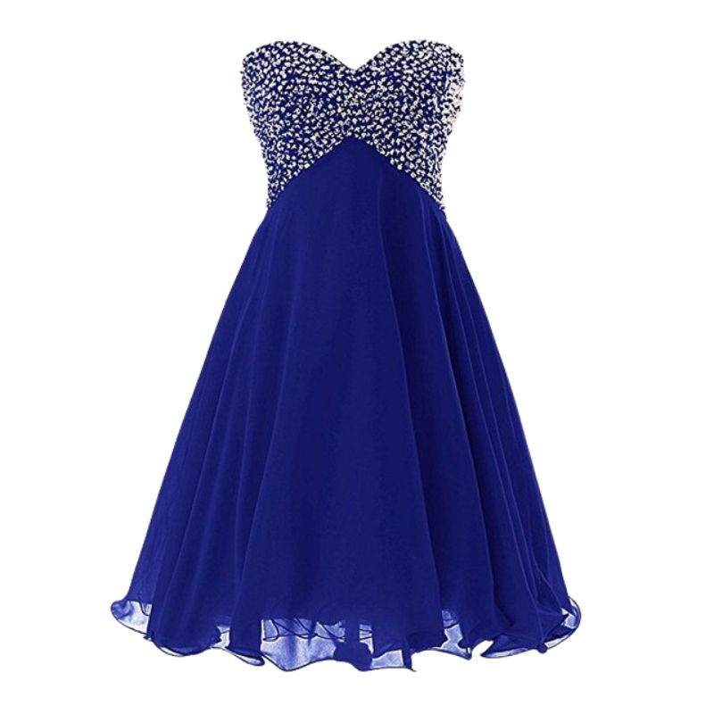 Abito Vintage Senza Spalline