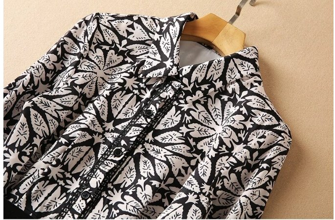 Abito A Fiori Neri Anni '40