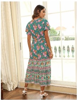 Abito Floreale Anni '70