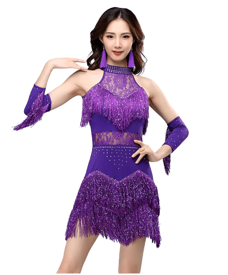 Abito Charleston Con Frange