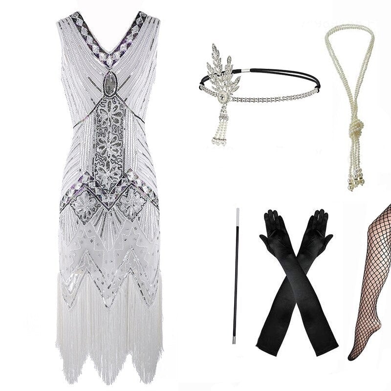 Abito Bianco Anni '20