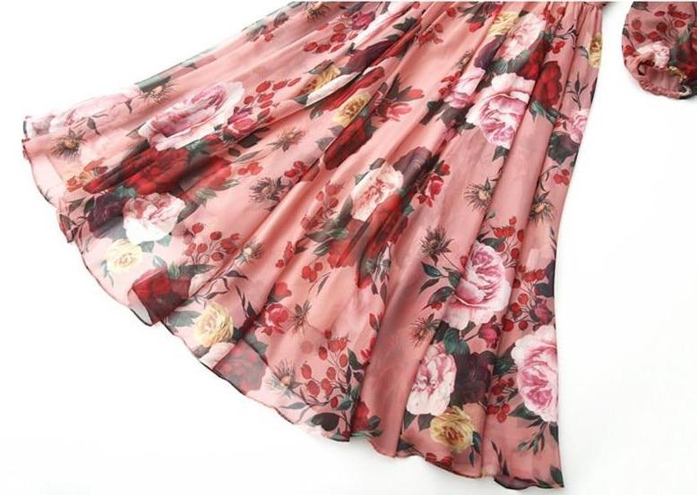 Abito Anni '40 Con Fiocco