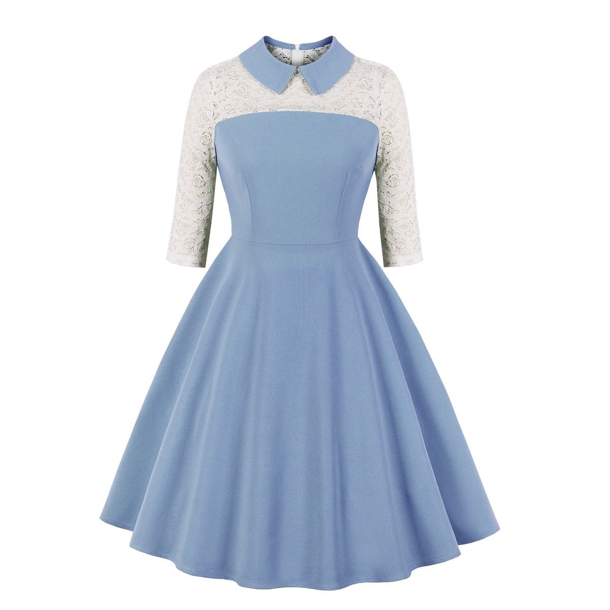 Abito Anni '50 Con Pizzo