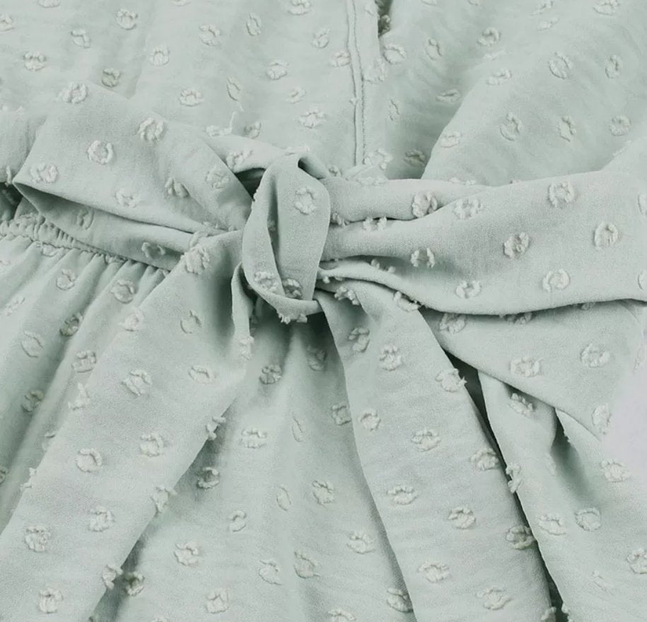 Abito Pin Up Verde Semplice Anni '50