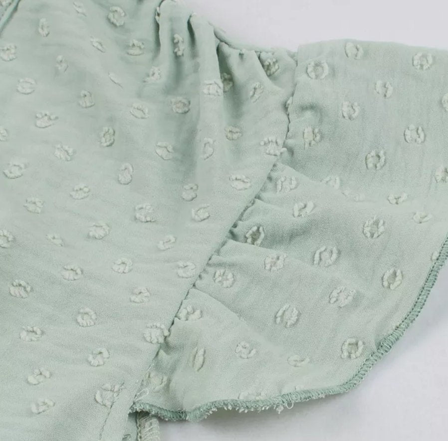 Abito Pin Up Verde Semplice Anni '50